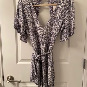 NWT ABERCROMBIE AND FITCH floral romper